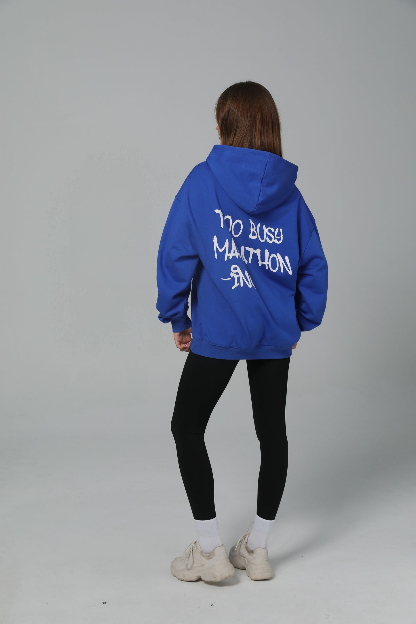 TOO BUSY HOODIE - ROYAL BLUE