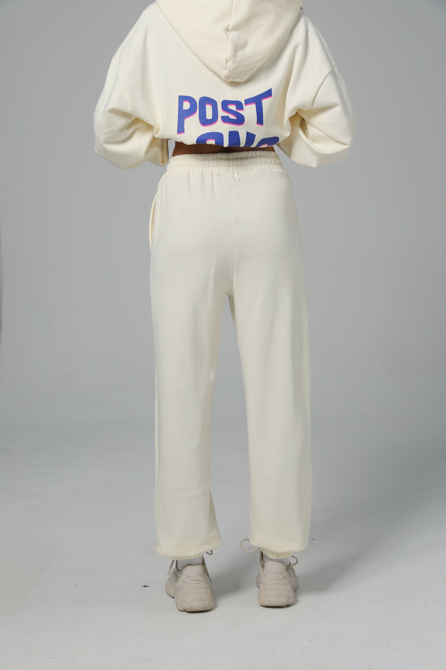 POST LONG RUN PANTS - CREAM