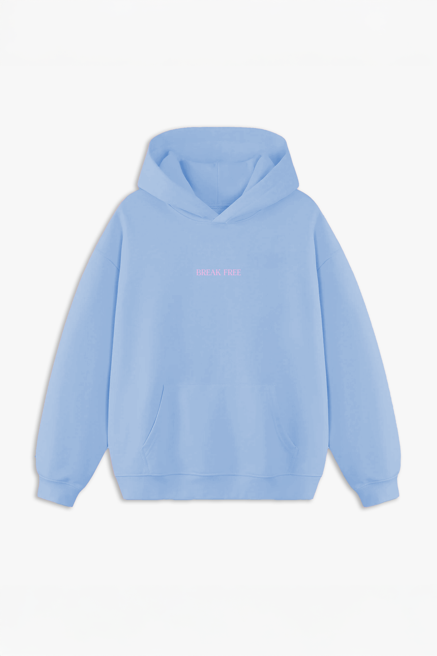 TOO BUSY HOODIE - BLUE RAZZ