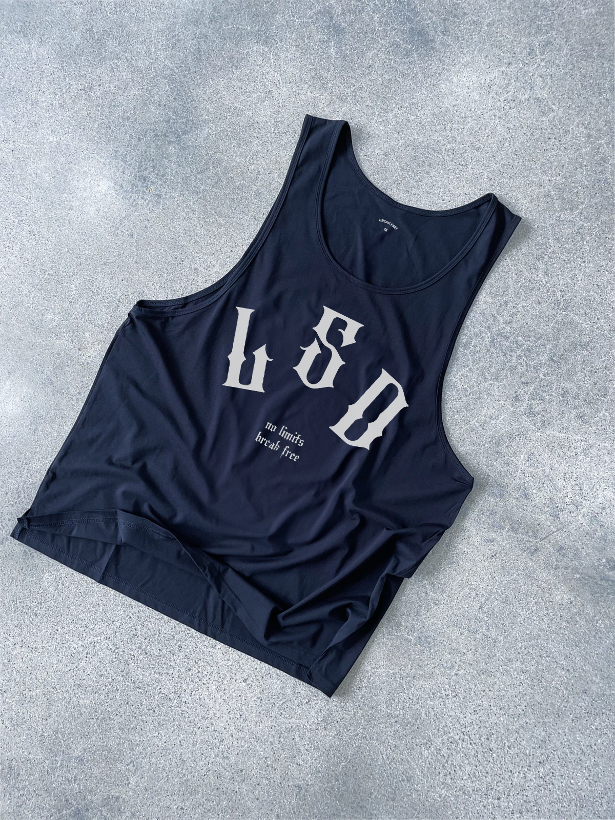 LSD “LONG SLOW DISTANCE” SINGLET - JET BLACK