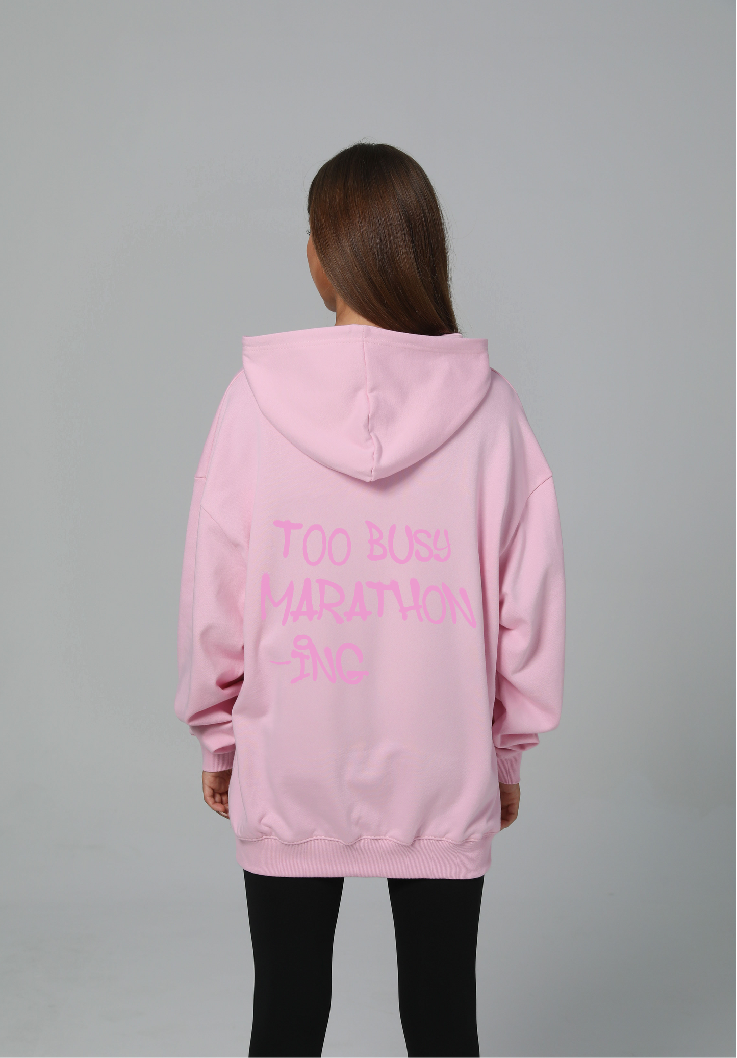 TOO BUSY HOODIE - COTTON CANDY CHAOS