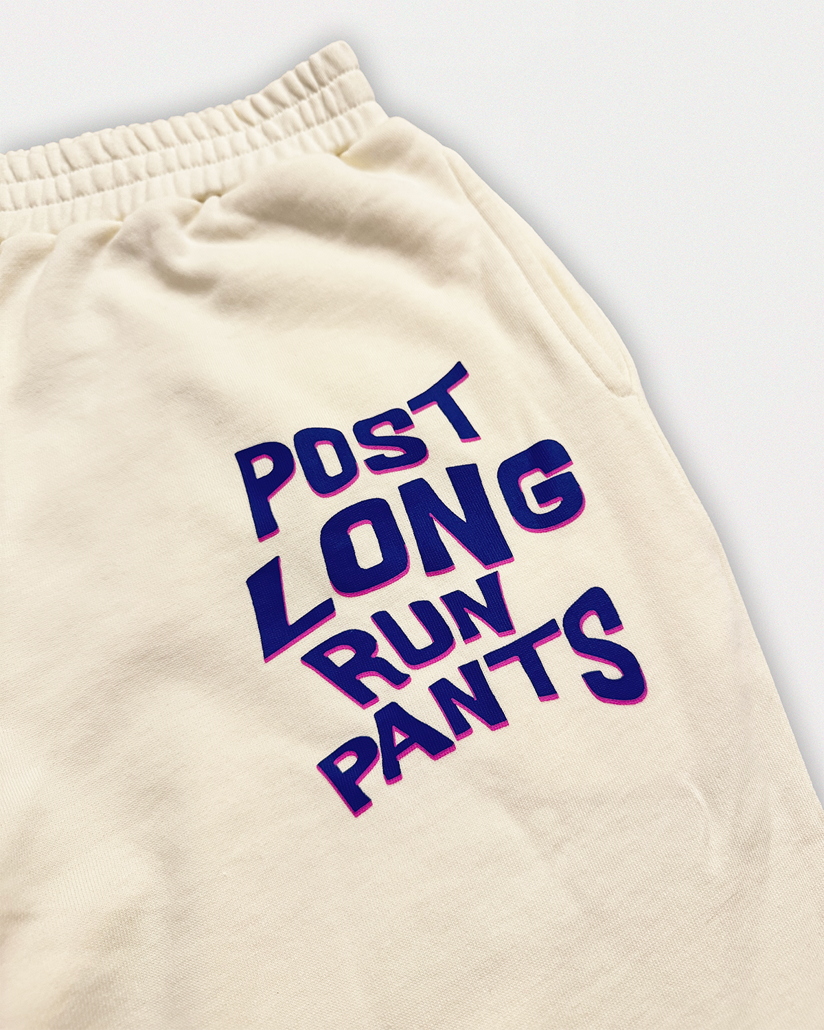 POST LONG RUN PANTS - CREAM
