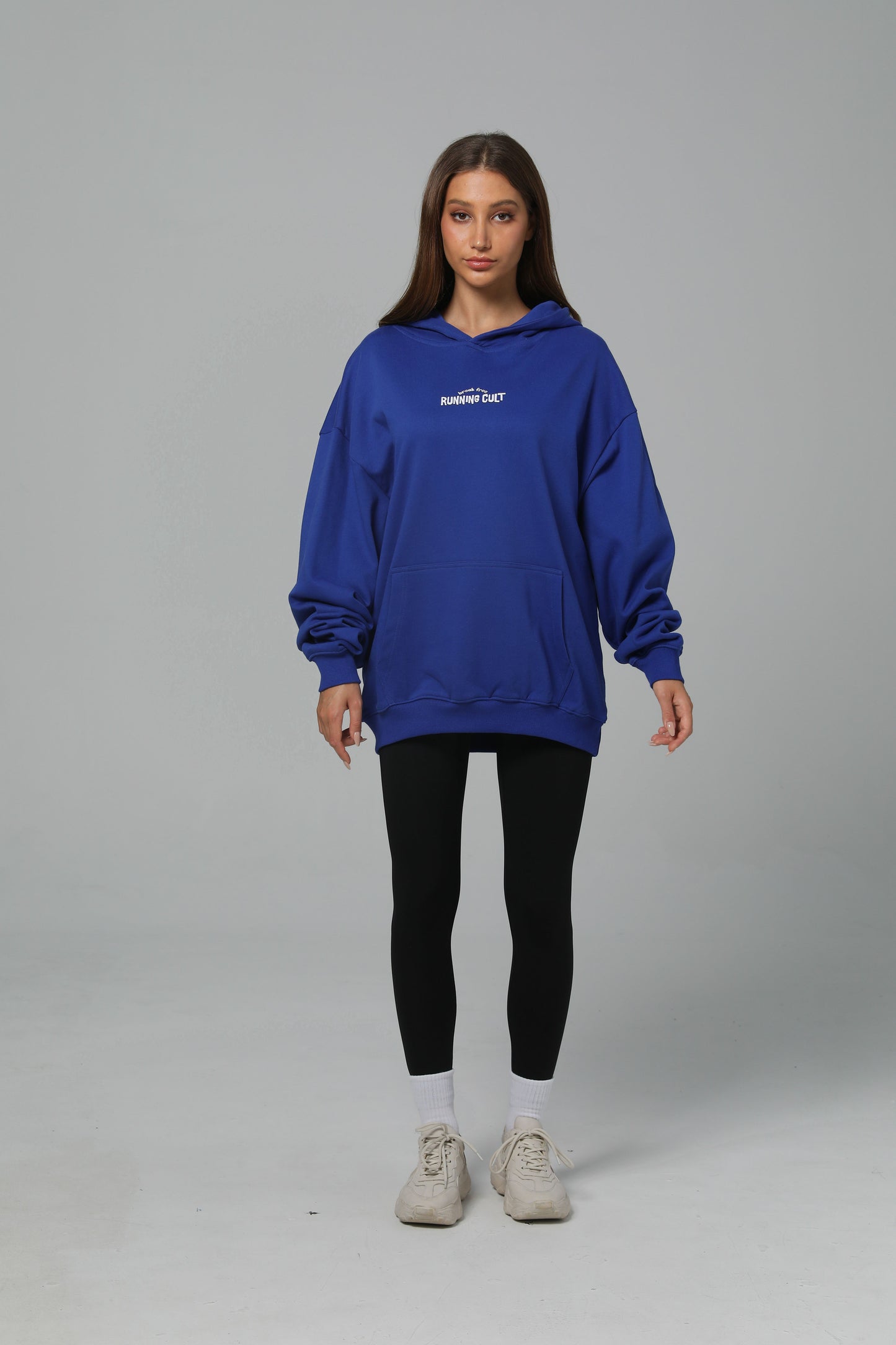 POST LONG RUN HOODIE - ROYAL BLUE