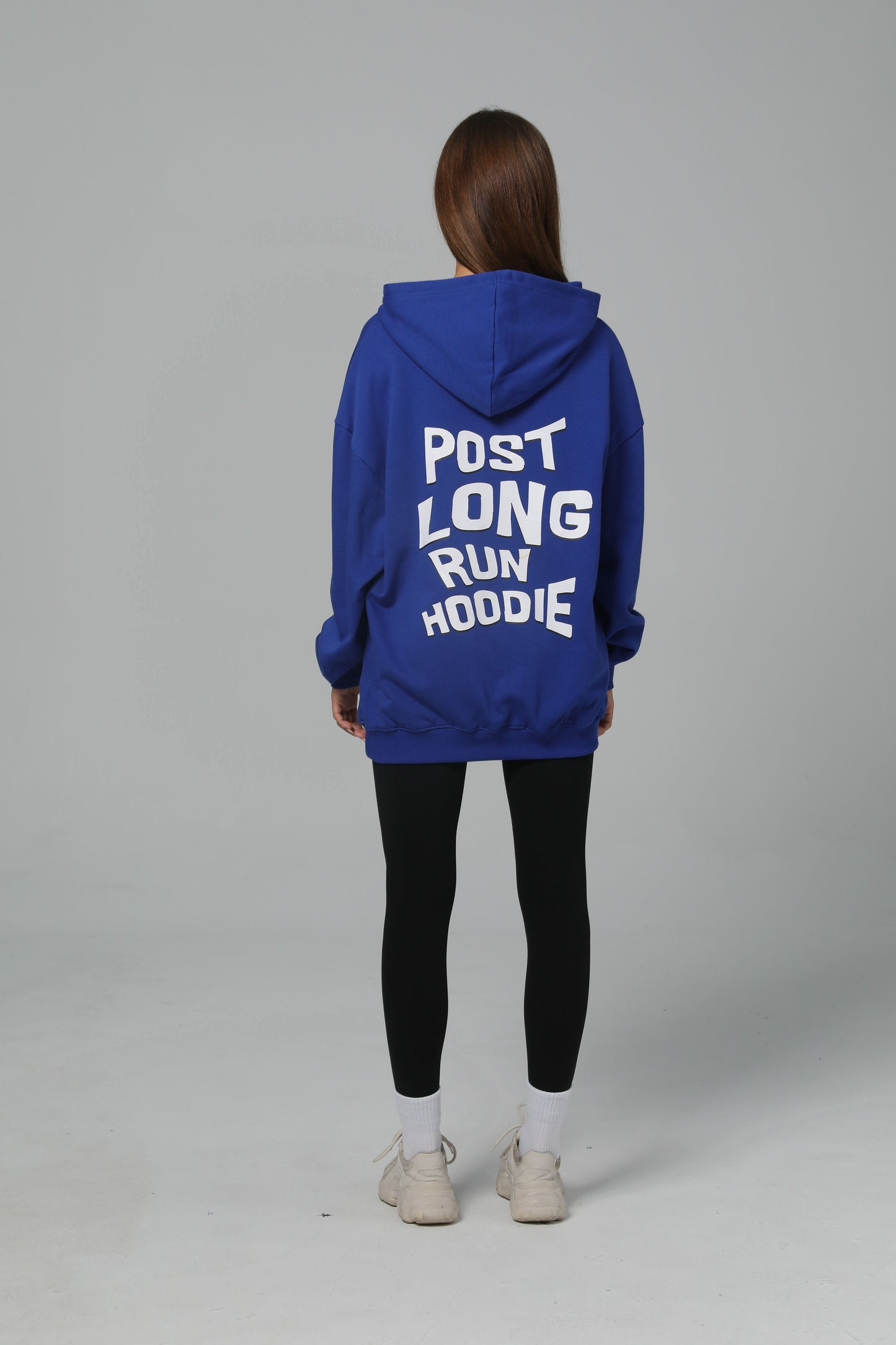 POST LONG RUN HOODIE - ROYAL BLUE