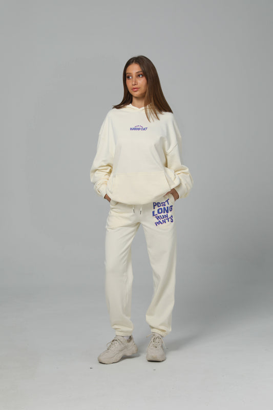 POST LONG RUN PANTS - CREAM