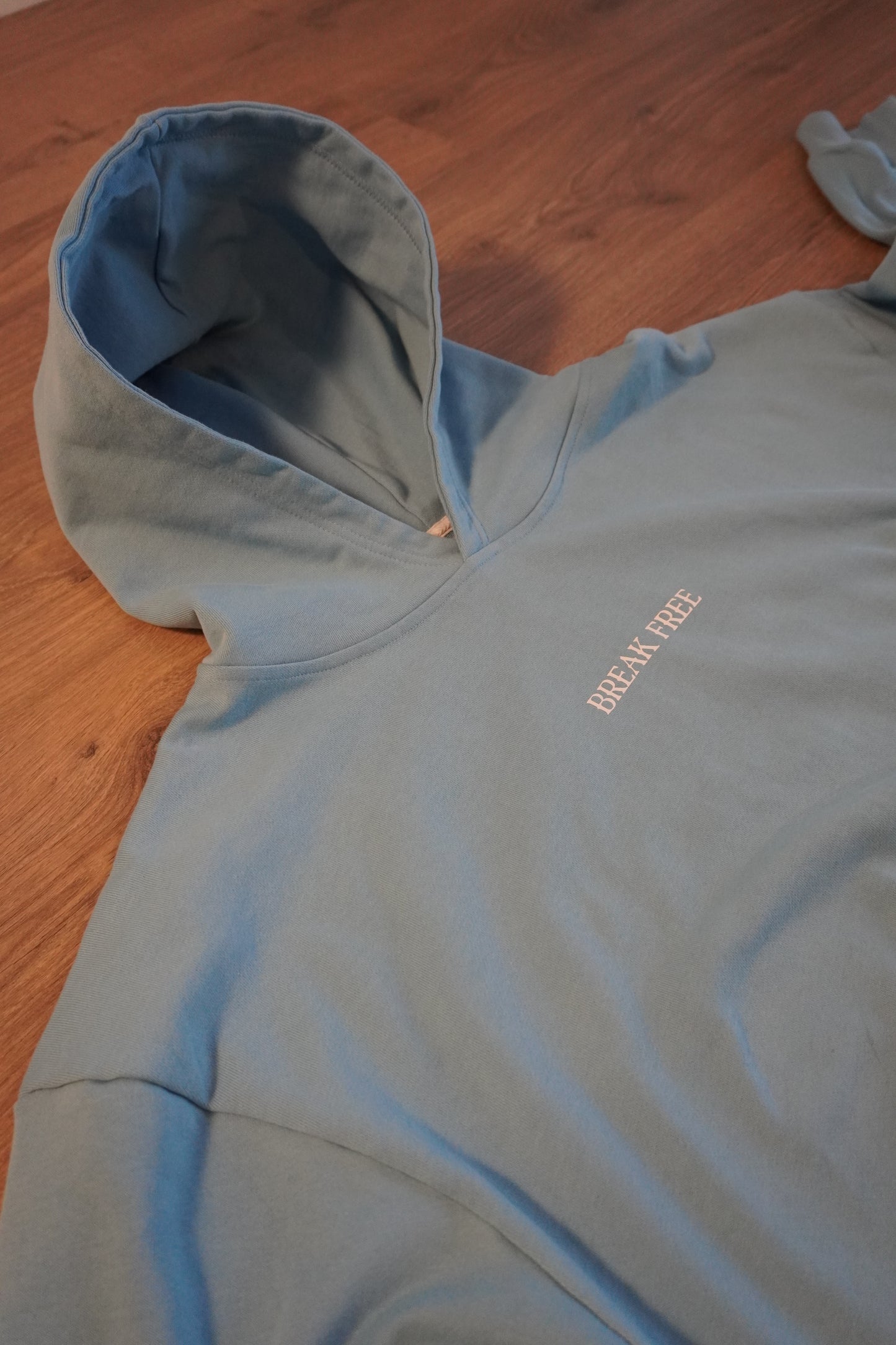 TOO BUSY HOODIE - BLUE ICE