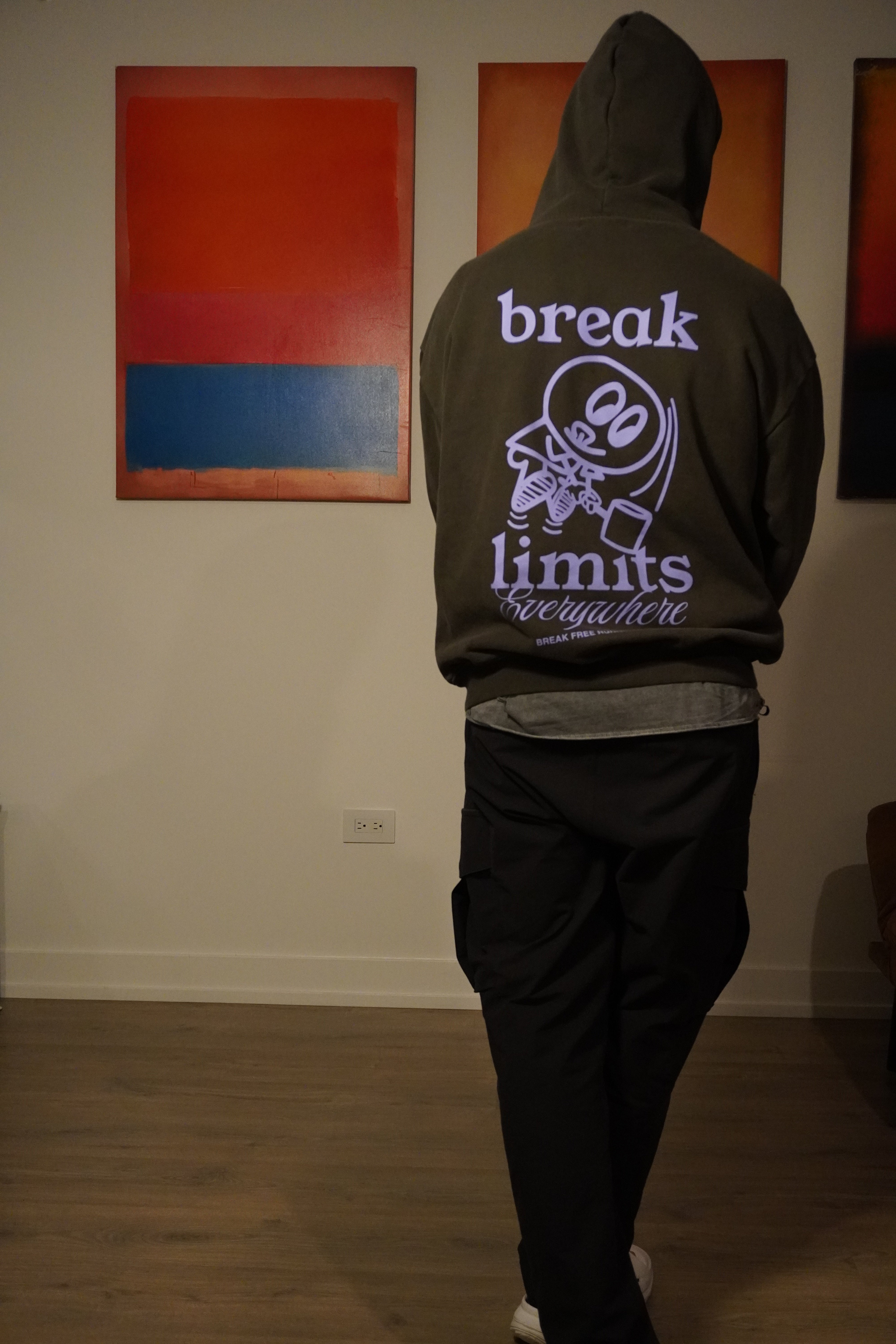 HAMMER HOODIE - MIDNIGHT BLOOM – Break Free