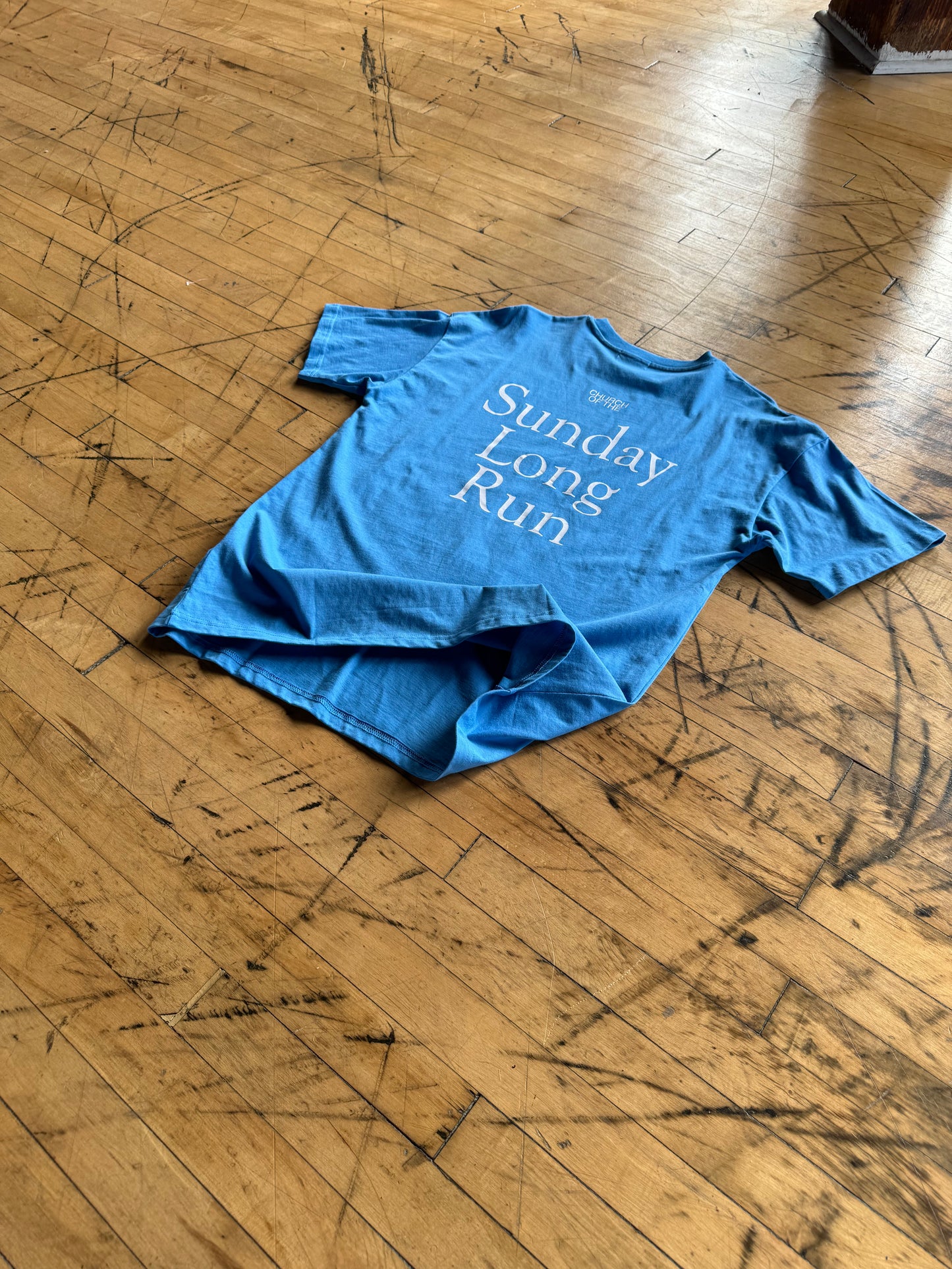 SUNDAY LONG RUN T-SHIRT - ROYAL BLUE