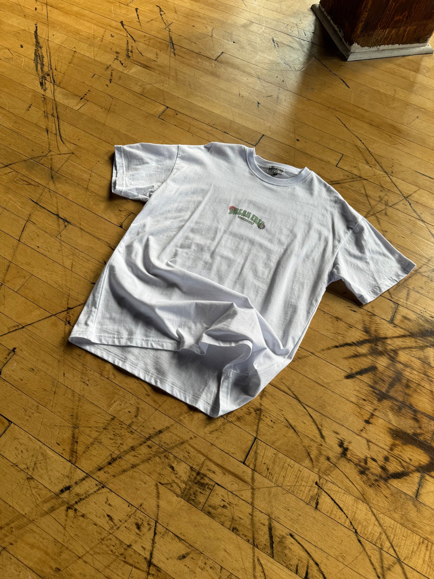 JUST RUNNING FOR THE HIGH T-SHIRT - VINTAGE WHITE