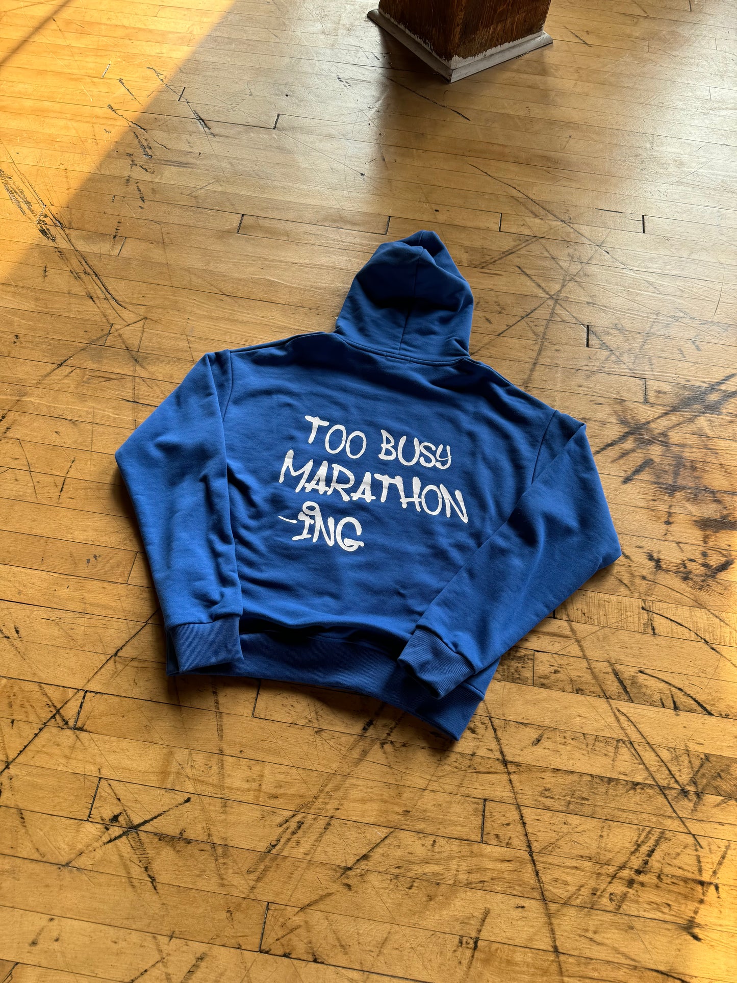 TOO BUSY HOODIE - ROYAL BLUE