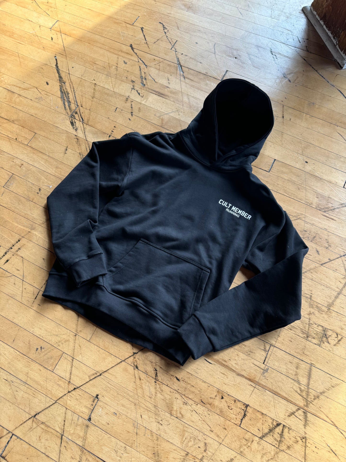 "NO LIMITS" HOODIE - JET BLACK