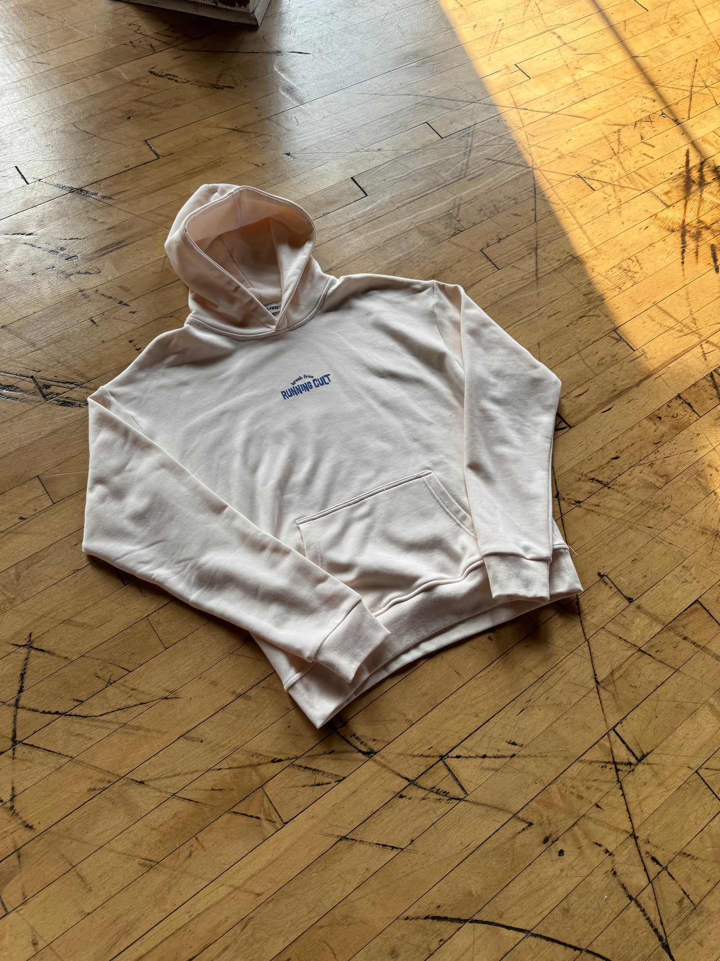 POST LONG RUN HOODIE - CREAM