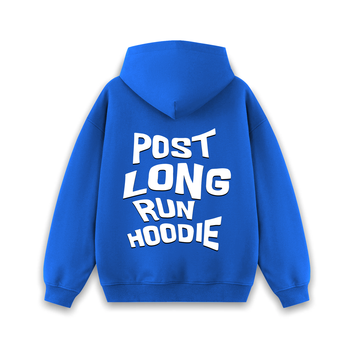 POST LONG RUN HOODIE - ROYAL BLUE