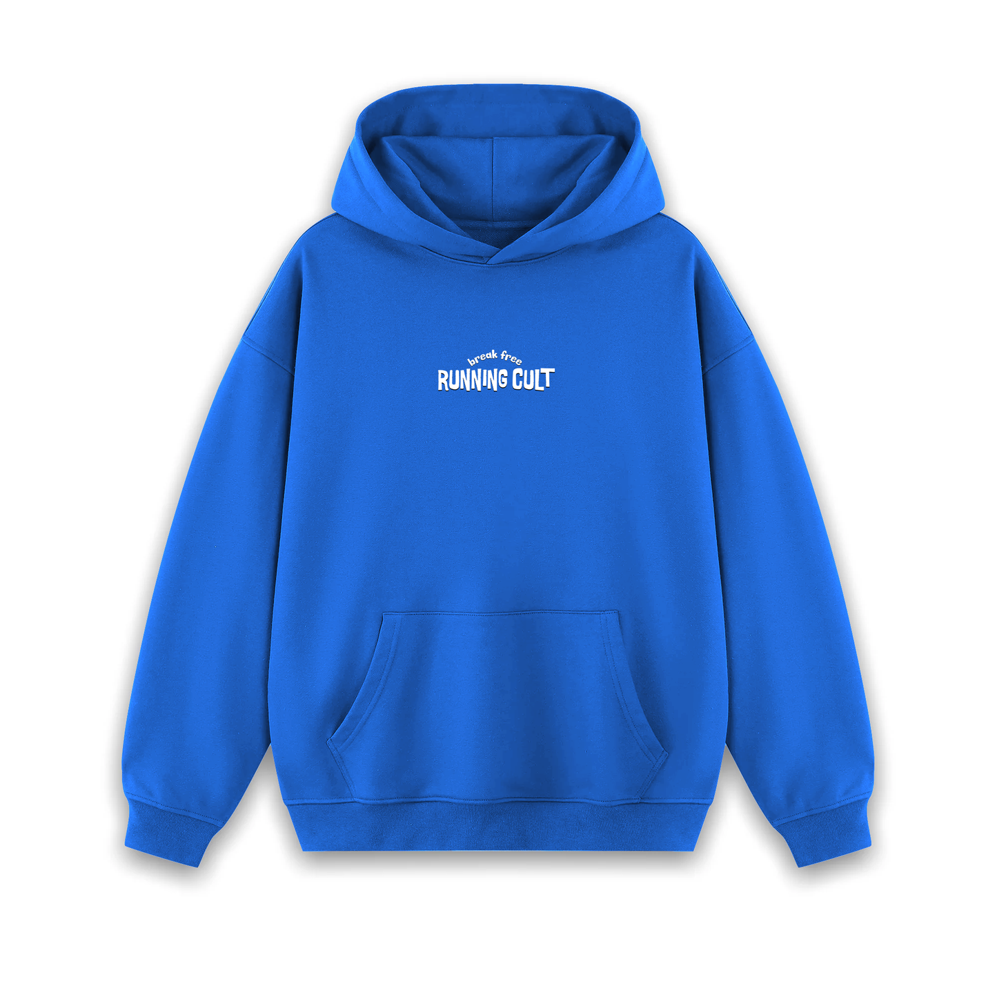 POST LONG RUN HOODIE - ROYAL BLUE