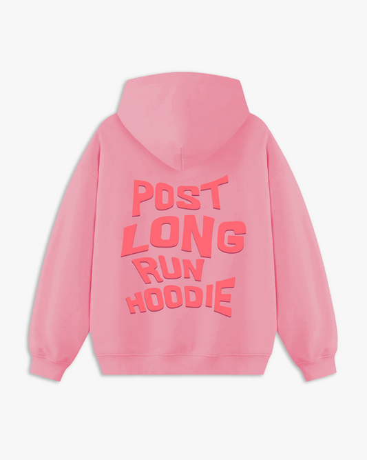 POST LONG RUN HOODIE - PINK