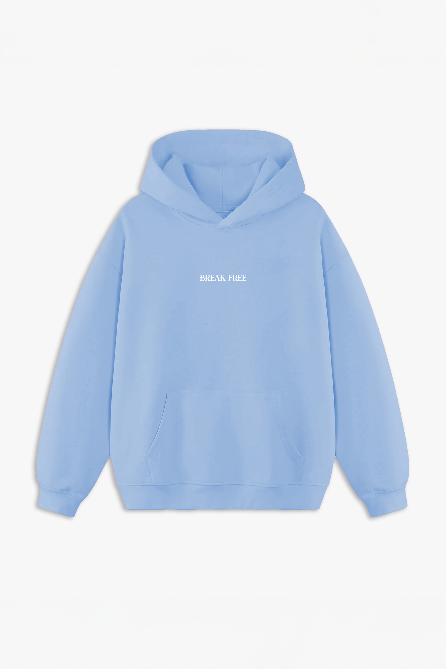 TOO BUSY HOODIE - BLUE ICE