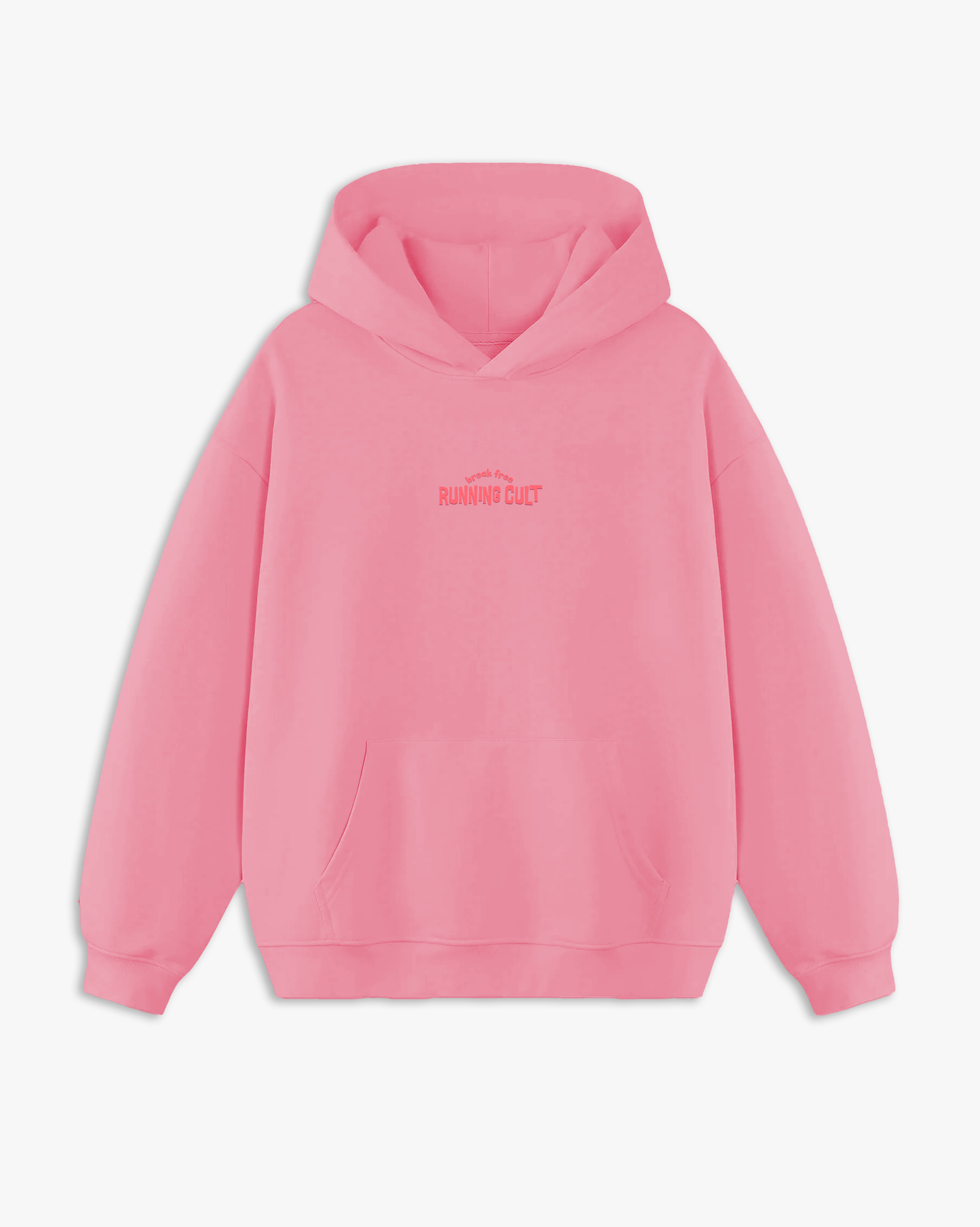 POST LONG RUN HOODIE - PINK