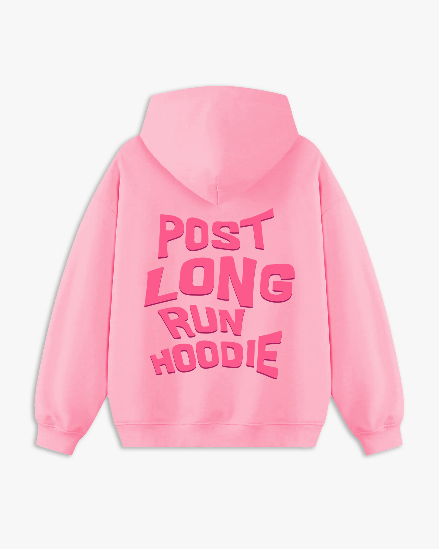 POST LONG RUN HOODIE - PINK