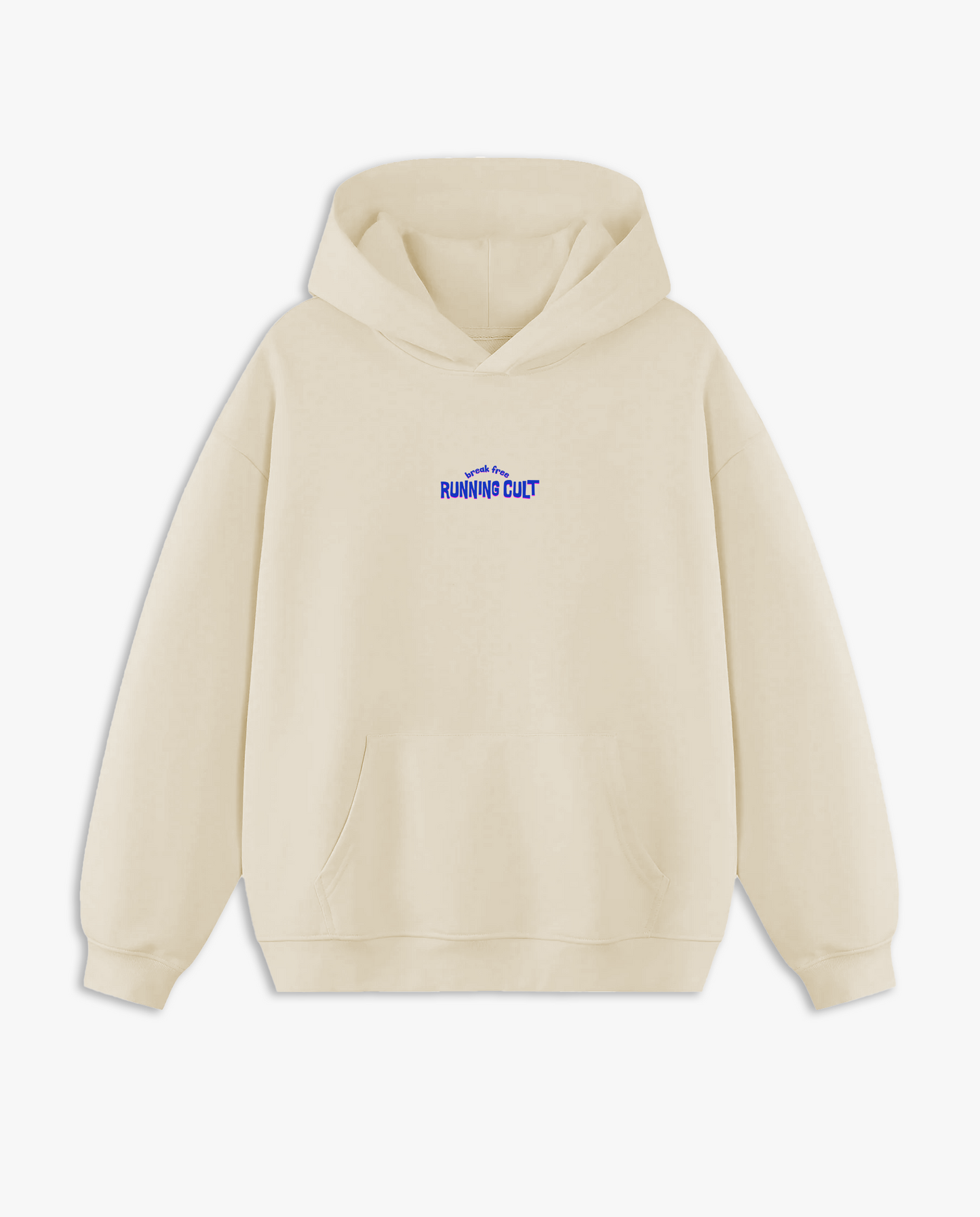 POST LONG RUN HOODIE - CREAM