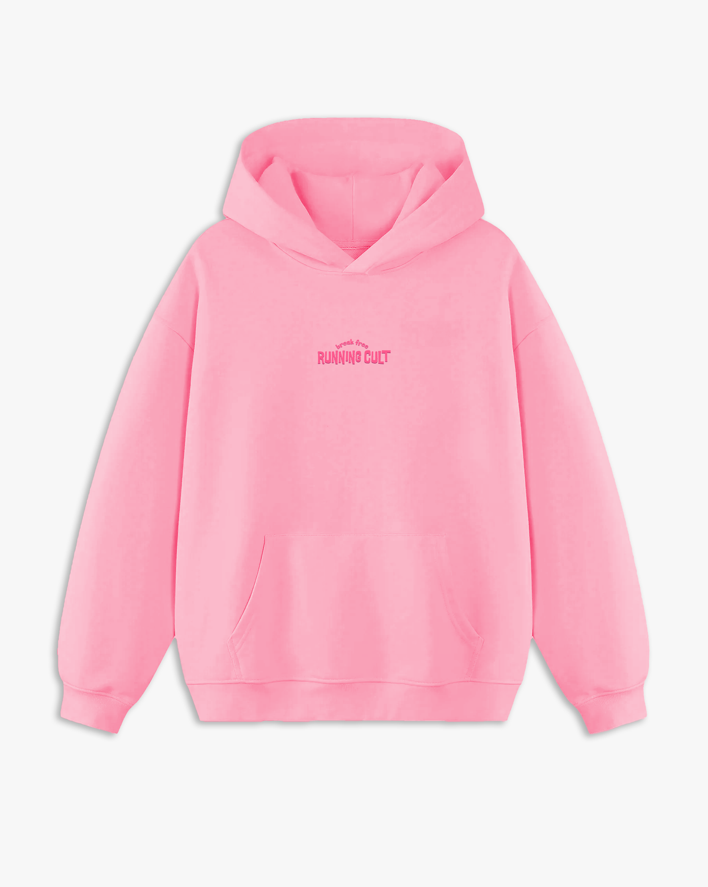 POST LONG RUN HOODIE - PINK